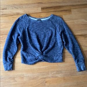 J.Crew cropped knitted sweatshirt, sz Small
